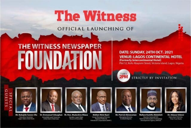 The Witness newspaper -Lagospost.ng