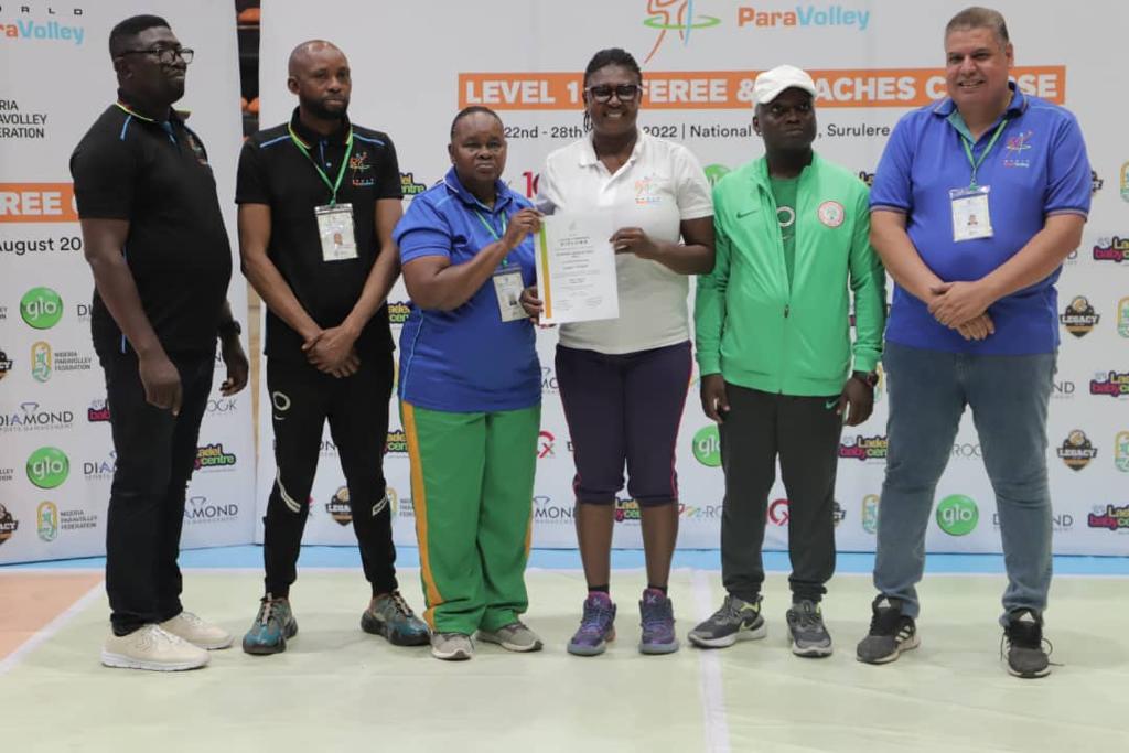 ParaVolley training: Organisers charge participants to contribute positive impacts